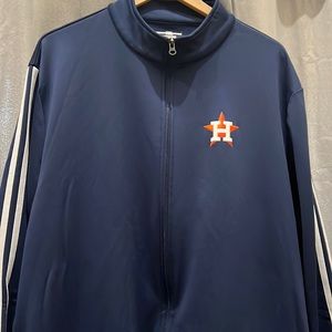 ASTROS MLB Genuine Merchandise Mens zip up XXL Poly jacket